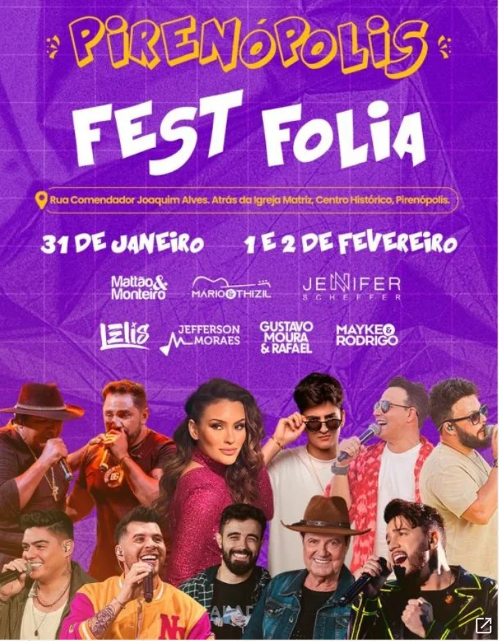 Pirenópolis Fest Folia 2025: Música, Cultura e História no Coração de Goiás