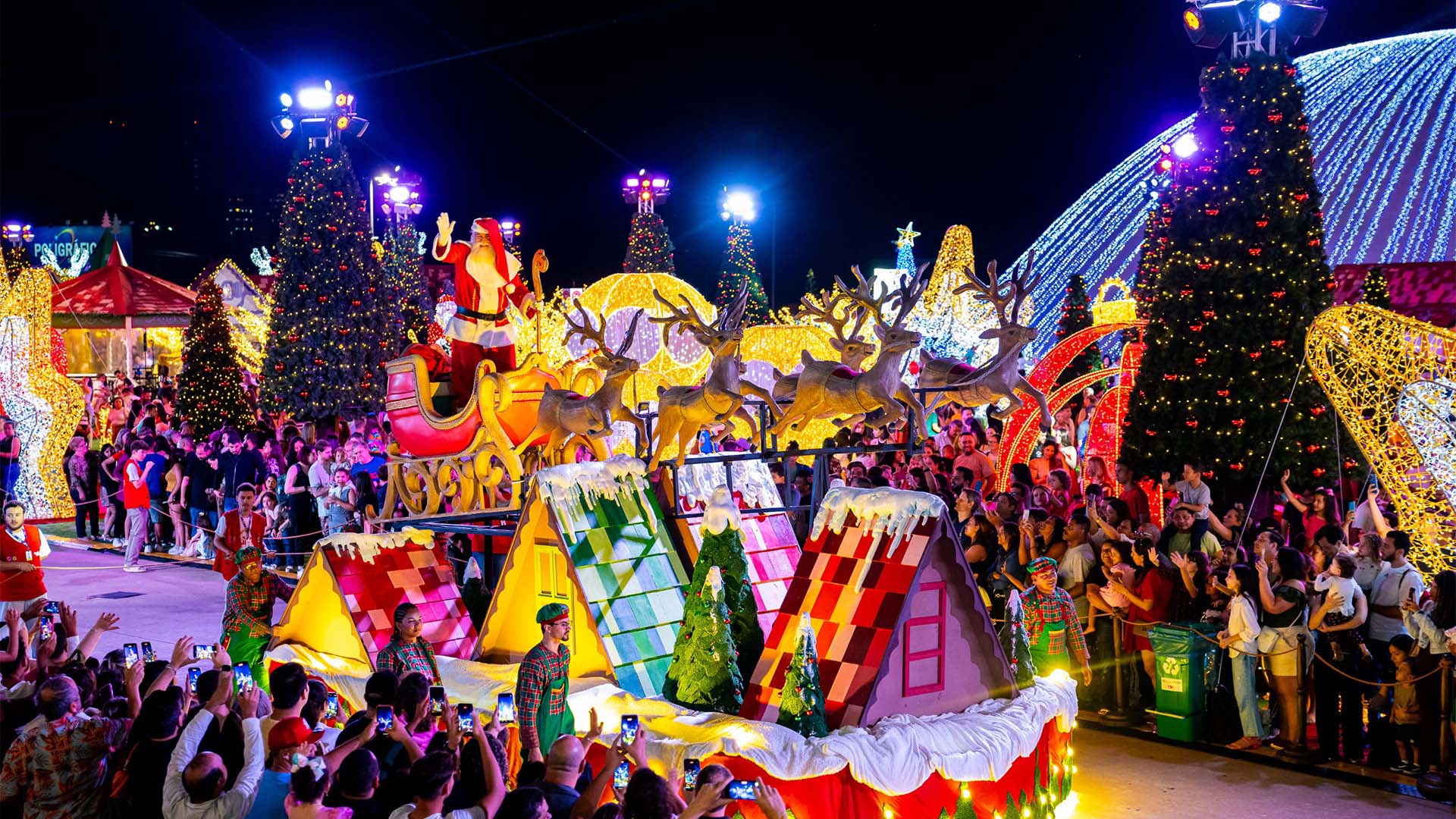Natal do Bem 2024 encerra com recorde histórico: 1,5 milhão de visitantes celebram magia e solidariedade