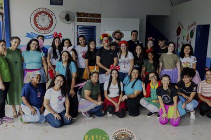 Ação Social de volta às aulas em Aparecida de Goiânia Leva Apoio a 62 Crianças da Escola Sathya Sai.