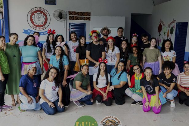 Ação Social de volta às aulas em Aparecida de Goiânia Leva Apoio a 62 Crianças da Escola Sathya Sai.