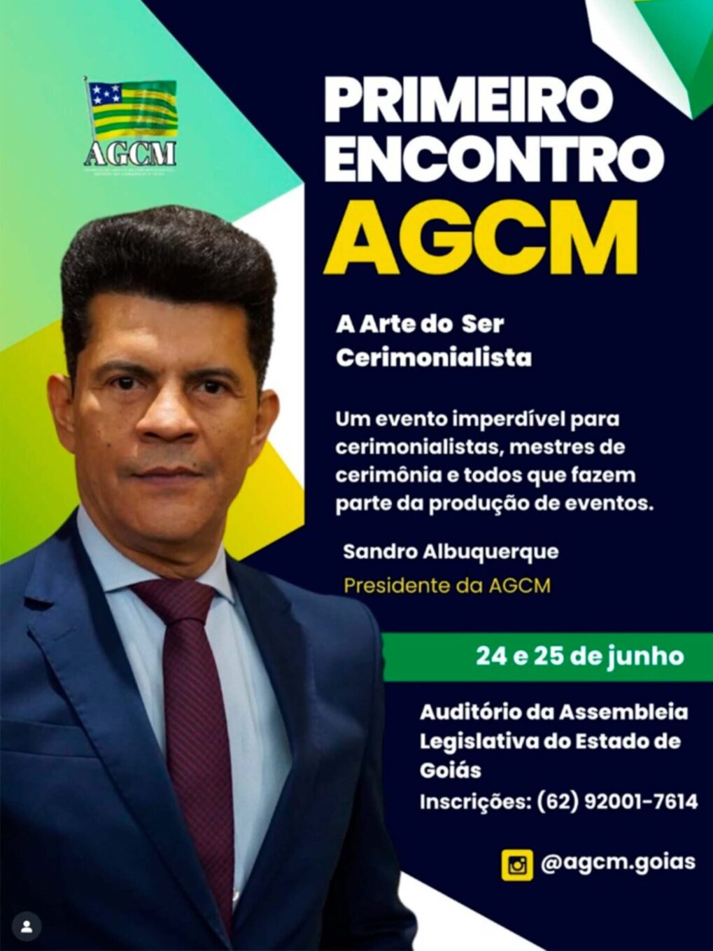 Primeiro Encontro da AGCM valoriza o cerimonial público e reúne grandes nomes em Goiânia
