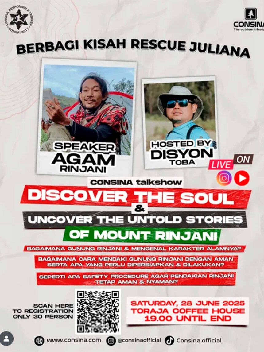 Vidas no Limite: Histórias Não Contadas do Monte Rinjani com Agam Rinjani