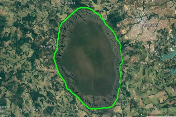 Imagem da NASA impulsiona turismo na Serra de Caldas Novas e levanta teorias sobre o local