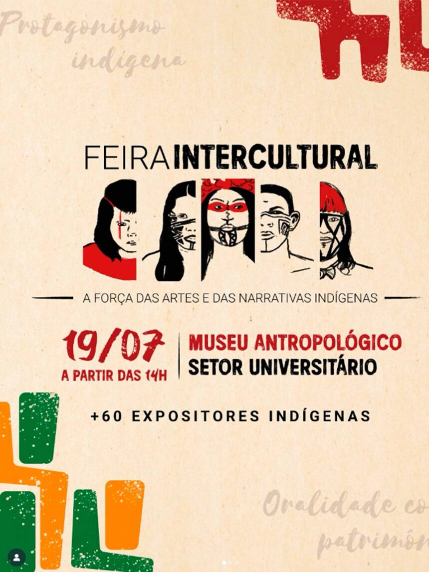 5ª Feira Intercultural do Museu Antropológico reúne arte, saberes e culturas na Praça Universitária