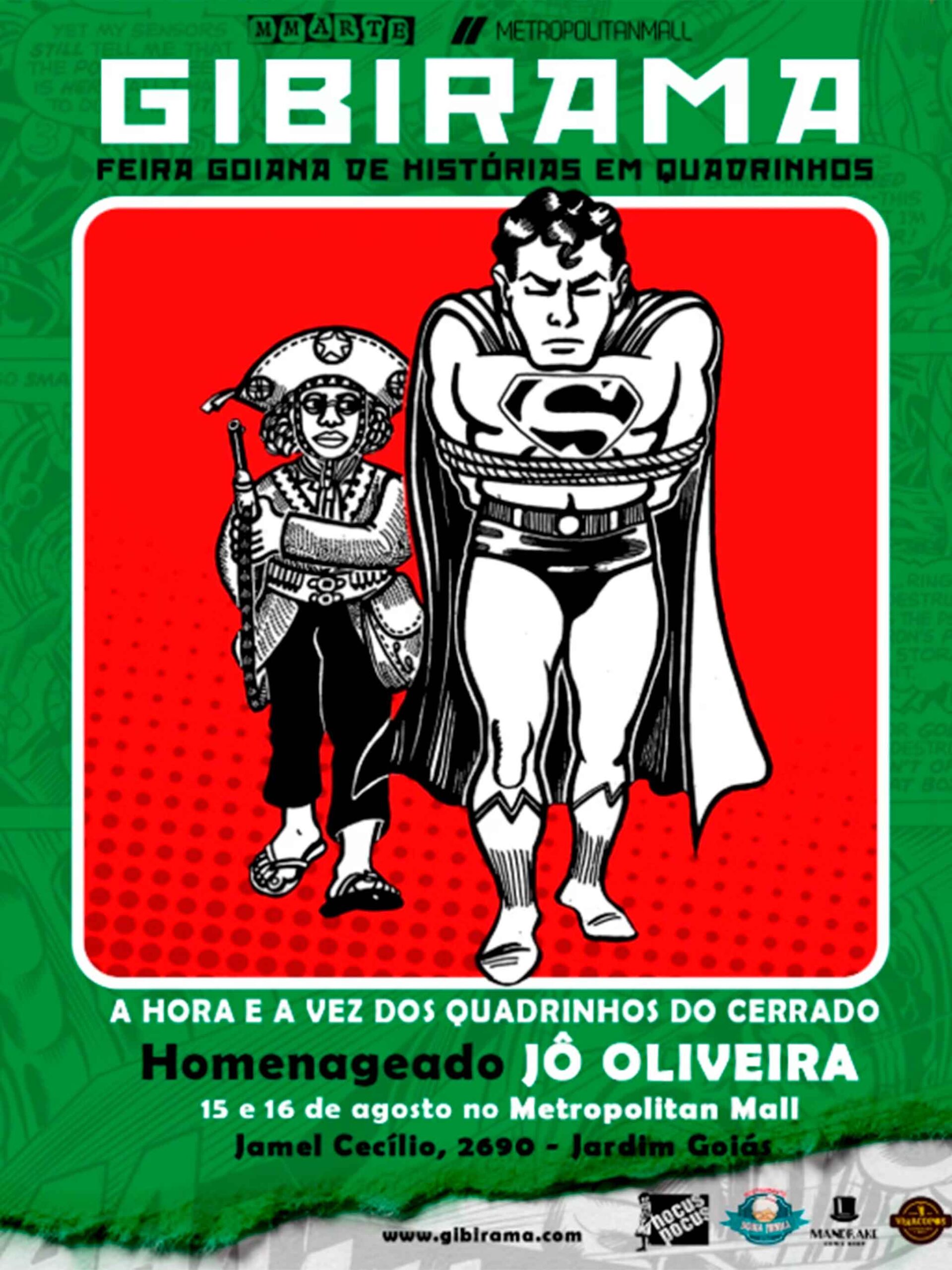Cartaz da feira GIBIRAMA em Goiás.