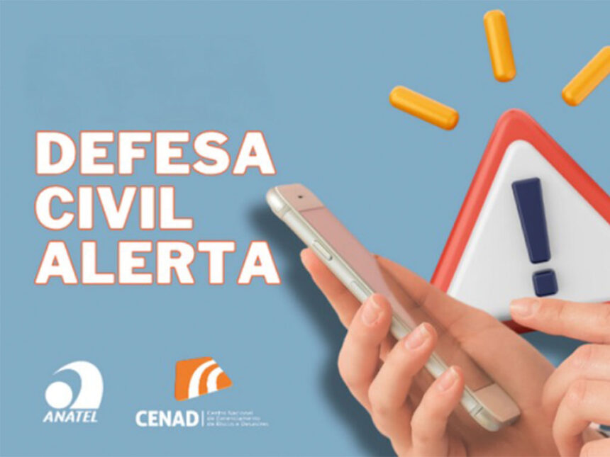 Teste do alerta da Defesa Civil: DF e Centro-Oeste recebem mensagens de aviso sobre riscos nesta sábado Teste do alerta da Defesa Civil: DF e Centro-Oeste recebem mensagens de aviso sobre riscos nesta sábado