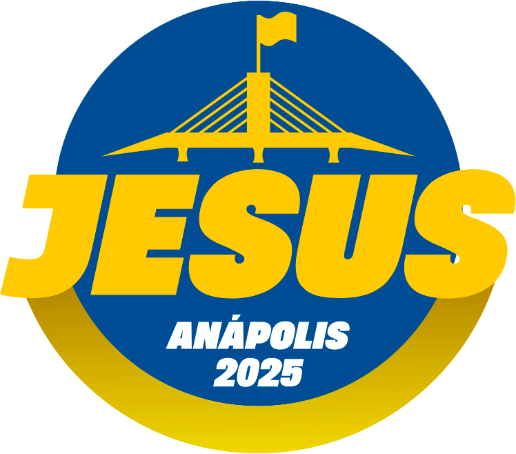 Logo evento Jesus Anápolis 2025.