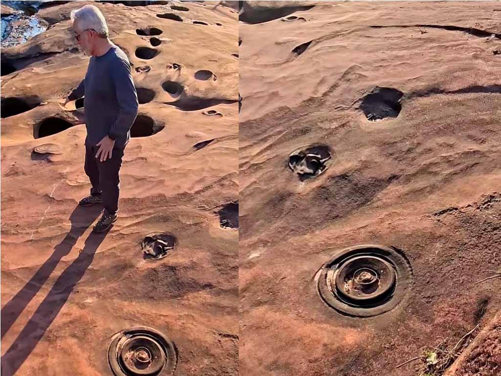 Marcas Misteriosas em Paraúna (GO) Intrigam Moradores e Reacendem Debate sobre Fenômenos na Serra da Portaria