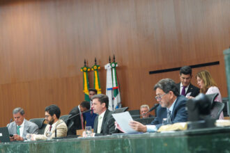 Modelo de execução de obras viárias é debatido em plenária na Assembleia Legislativa de Goiás