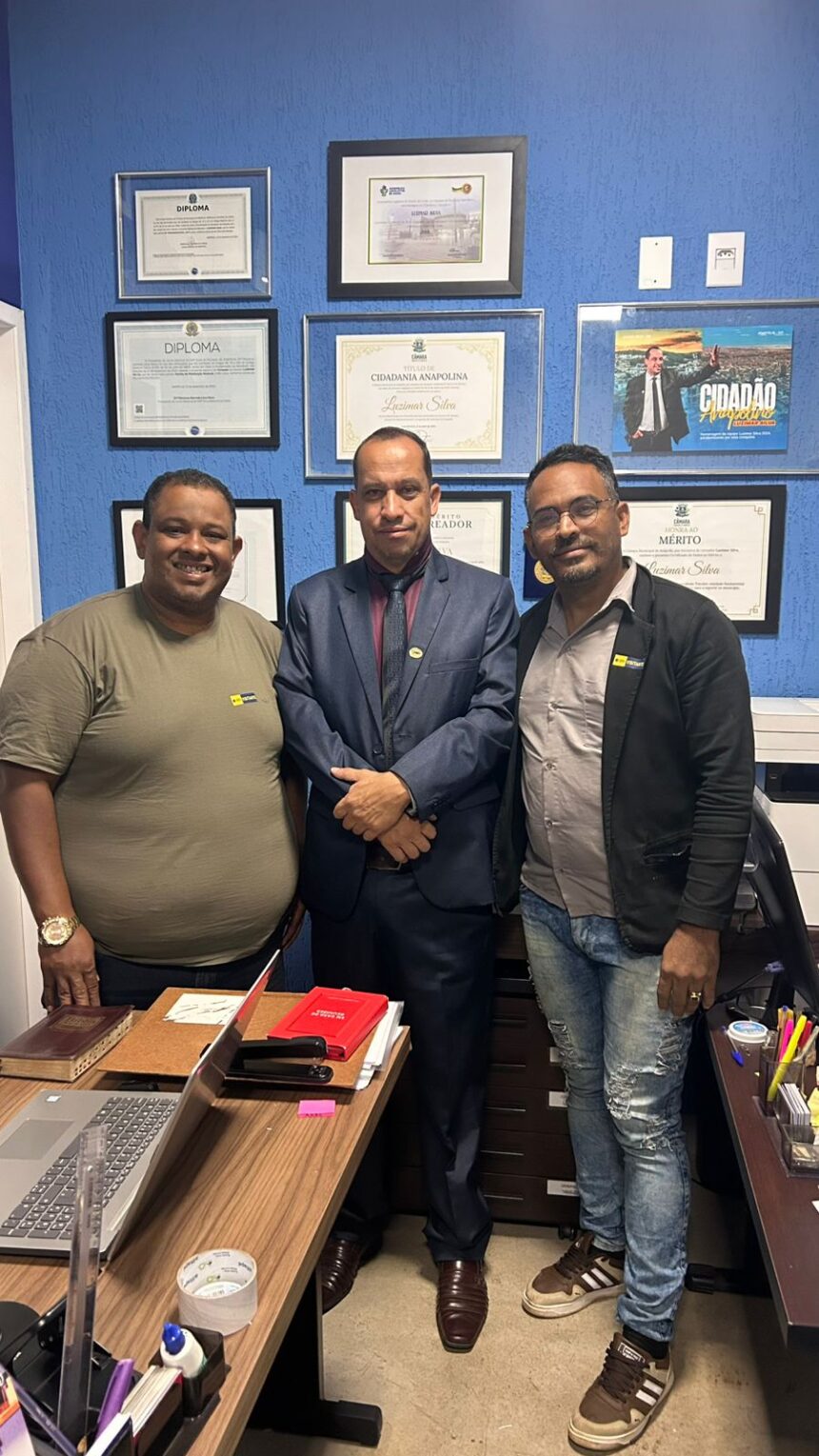 Parceria em prol da saúde mental é firmada com o vereador Luzimar Silva(PP) em Anápolis, Goiás