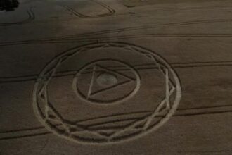 Círculos misteriosos voltam a aparecer em lavouras de Ipuaçu, Santa Catarina