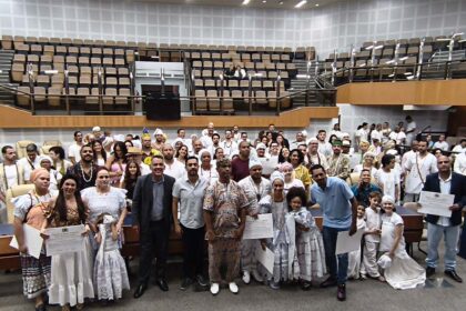 Câmara Municipal de Goiânia promove grande homenagem às religiões de matriz africana