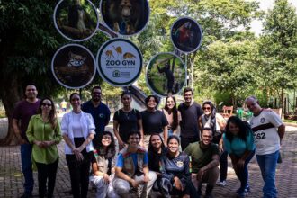 Alunos do Centro Universitário Araguaia exploram os bastidores do Zoológico de Goiânia em visita técnica