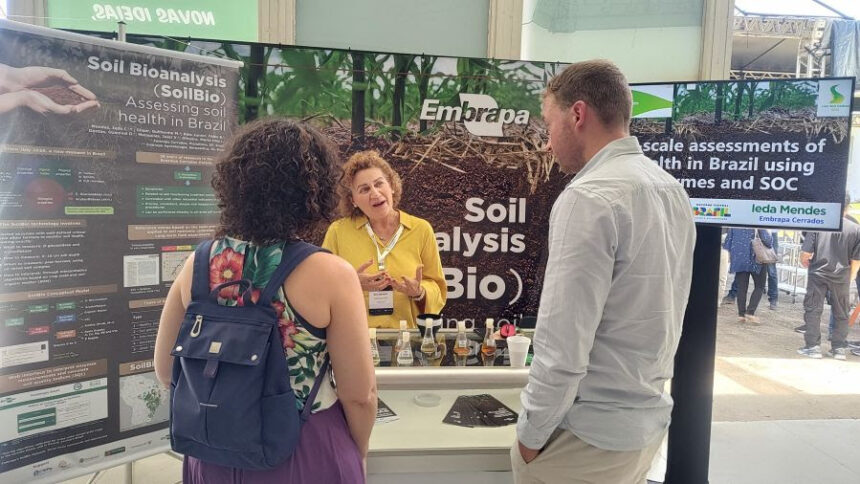 Embrapa Cerrados apresenta BioAS em conferência global sobre agricultura sustentável Embrapa Cerrados apresenta BioAS em conferência global sobre agricultura sustentável