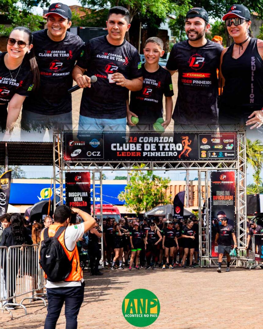 Primeira corrida do Clube de Tiro Leder Pinheiro reúne armas, carros antigos e saúde no Hipódromo da Lagoinha