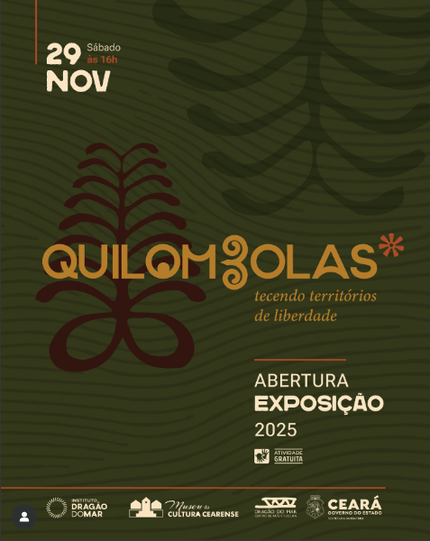 Museu da Cultura Cearense reabre em Fortaleza com exposição sobre a luta quilombola até 25 de julho