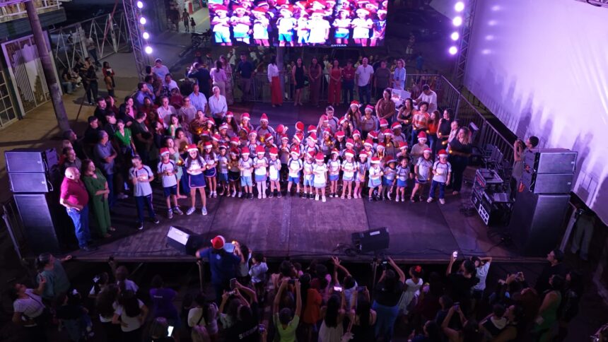 Natal de Luzes e Magia encanta Uruaçu e reúne multidão na abertura oficial das festividades