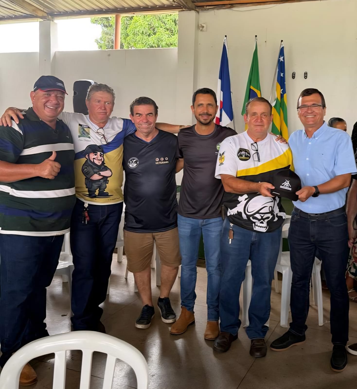 2º Encontro de Veteranos do 7º CRPM em São Luís dos Montes Belos consolida união, reconhecimento e legado