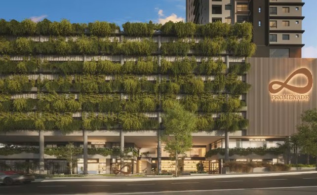 Jardim vertical de 20 metros vai ajudar a regular microclima em Goiânia