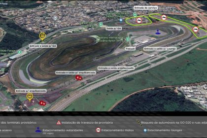 Plano de mobilidade para o MotoGP muda a lógica do trânsito e prioriza transporte coletivo em Goiânia