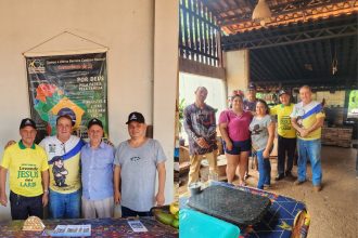 Veteranos da PMGO se reúnem em encontro estratégico na propriedade do Coronel Almeida