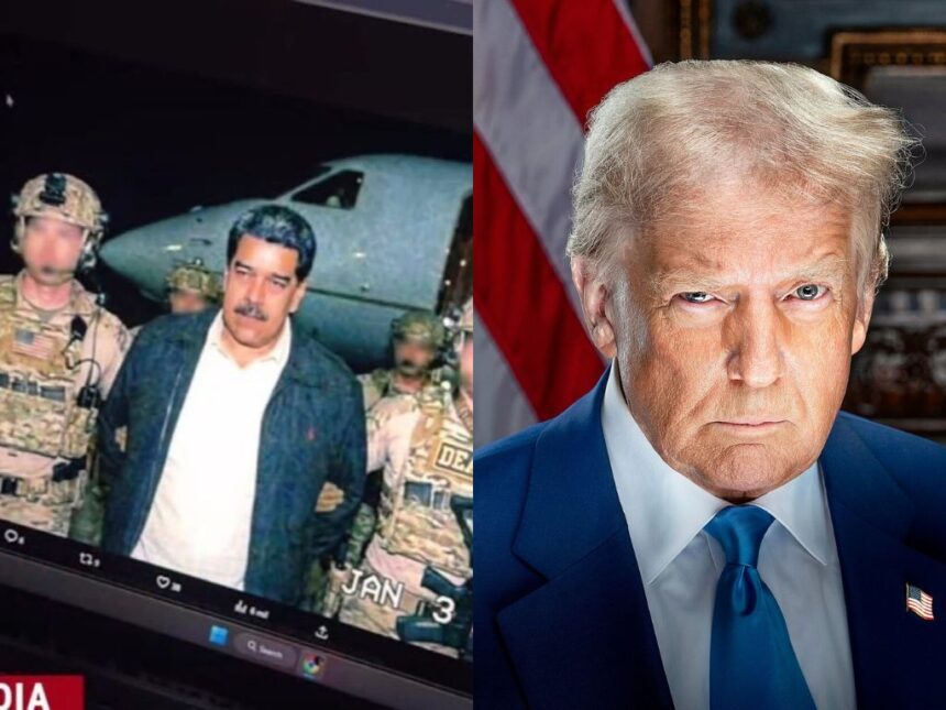 Estados Unidos anunciam captura de Nicolás Maduro em operação internacional