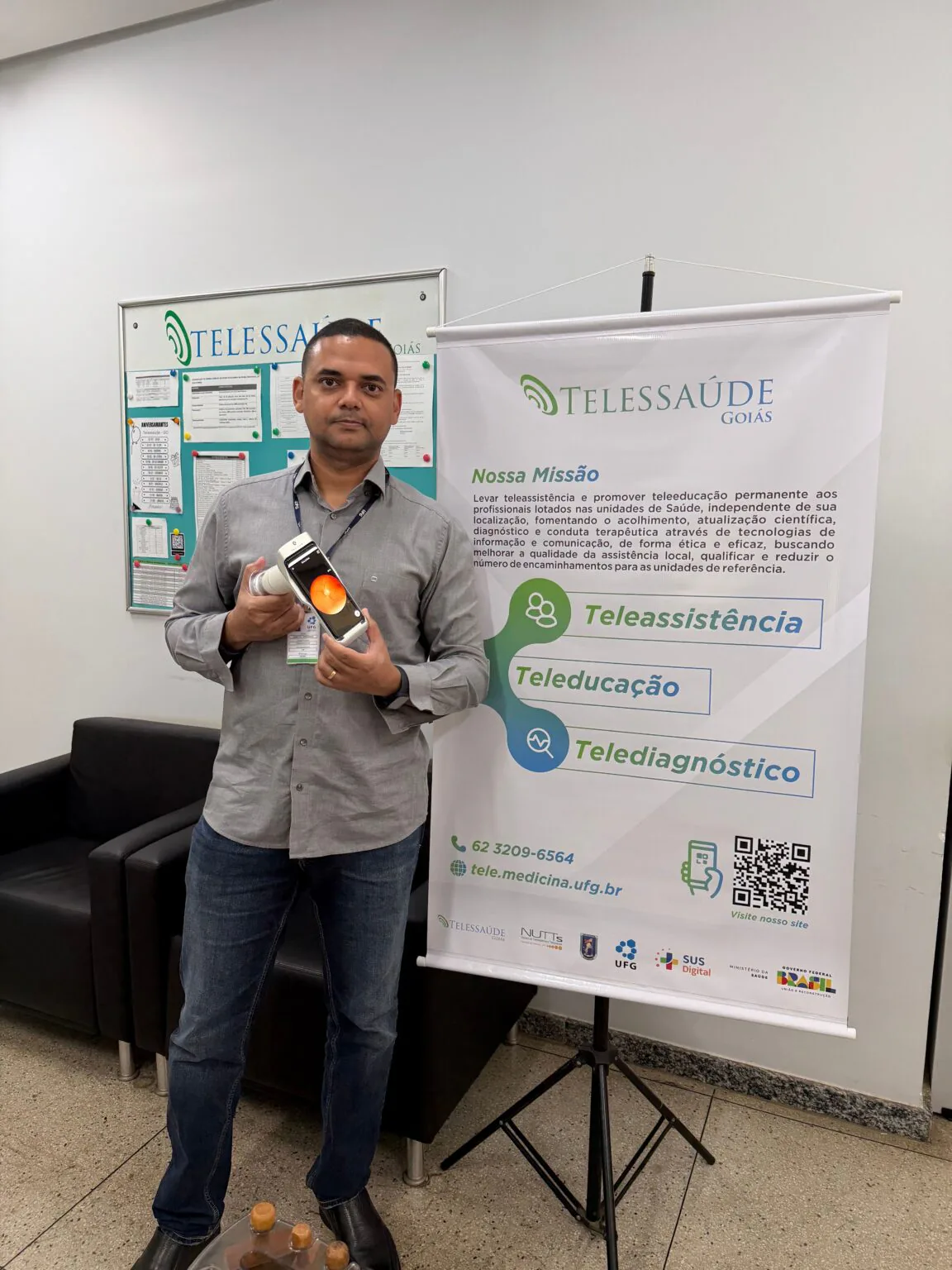 UFG leva telemedicina ocular a todo o Brasil e ultrapassa 45 mil exames de retinografia