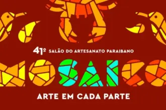 Mosaico: atração principal do 41º Salão do Artesanato Paraibano em João Pessoa, de 9 de janeiro a 1º de fevereiro