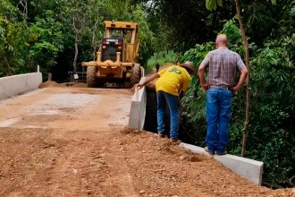 Uruaçu entrega nova ponte de concreto no Córrego do Vereda, garantindo segurança e durabilidade para gerações