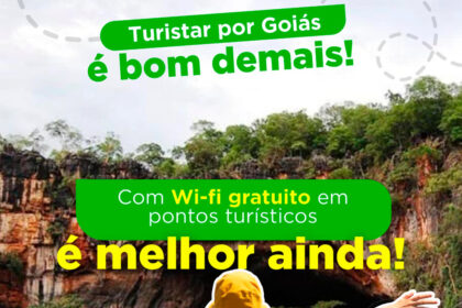 Governo de Goiás instala 40 pontos de Wi-Fi público para impulsionar turismo em locais estratégicos