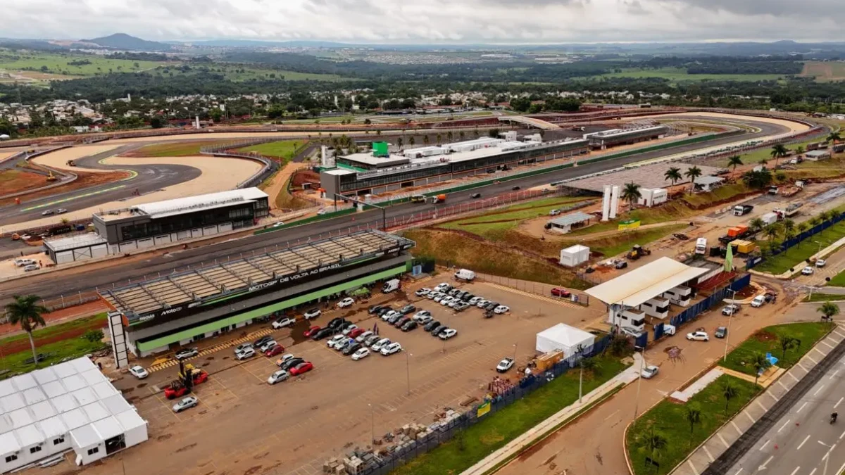 Em reta final, obras no Autódromo de Goiânia atingem 90% de conclusão