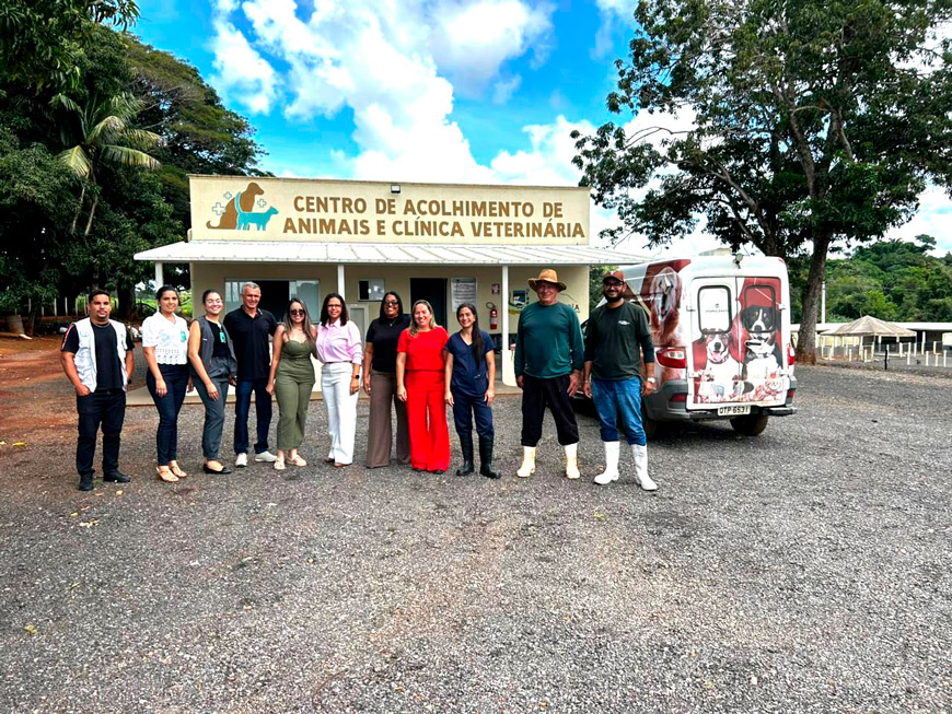 Uruaçu planeja canil municipal após visita técnica a estrutura de Hidrolândia