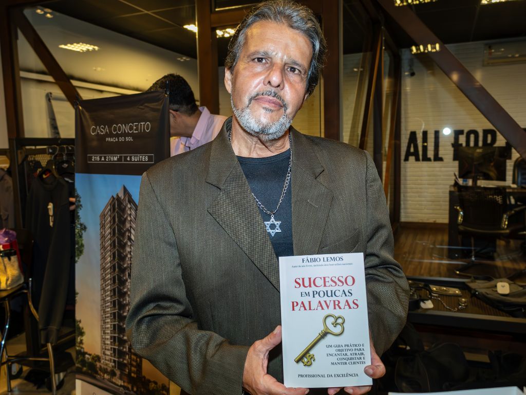 Fábio Lemos lança novo livro e reúne empresários em noite de inspiração e conexões em Goiânia