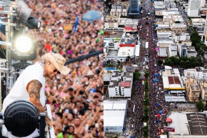 Mais de 150 mil foliões lotam a Avenida 85 e fazem do pré-Carnaval de Goiânia um dos maiores do país
