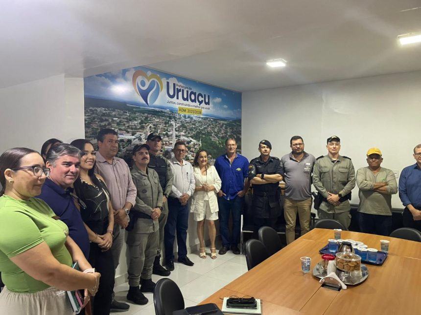 Prefeitura de Uruaçu integra forças de segurança e setor produtivo para Carnaval seguro