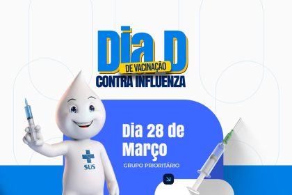 Uruaçu mobiliza Dia D da Vacinação contra Influenza com portas abertas em todos os postos