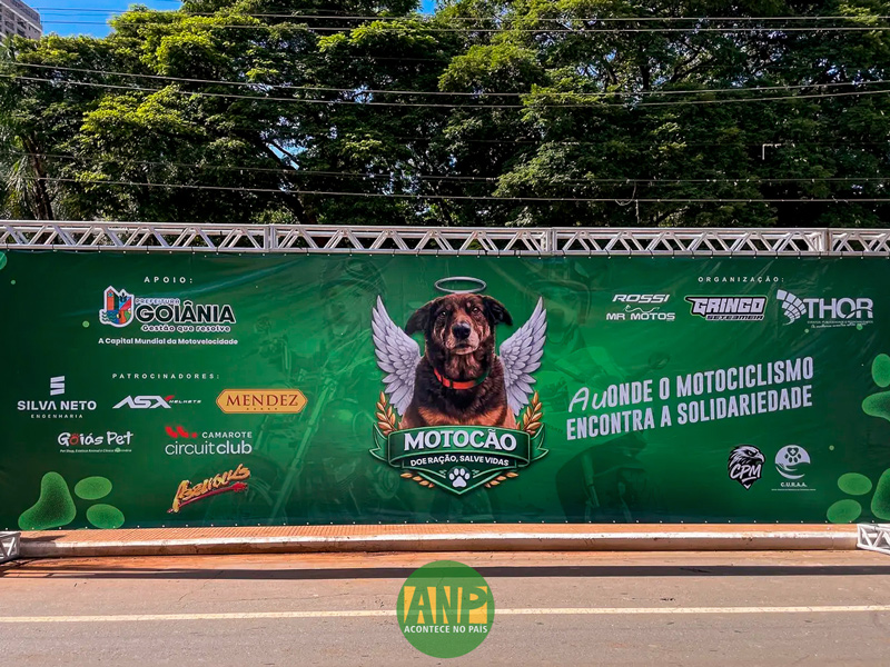 MotoGP 2026 ganha prévia solidária em Goiânia com Motocão na Praça Tamandaré