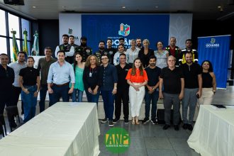 Motofest no MotoGP: reunião alinha programação em parques de Goiânia com o Presidente da AGMC Tarzan, representantes motoclubes e TV Band