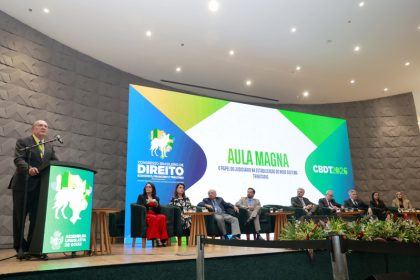 Judiciário e reforma tributária são temas centrais no encerramento do 1° Congresso Brasileiro de Direito em Goiás