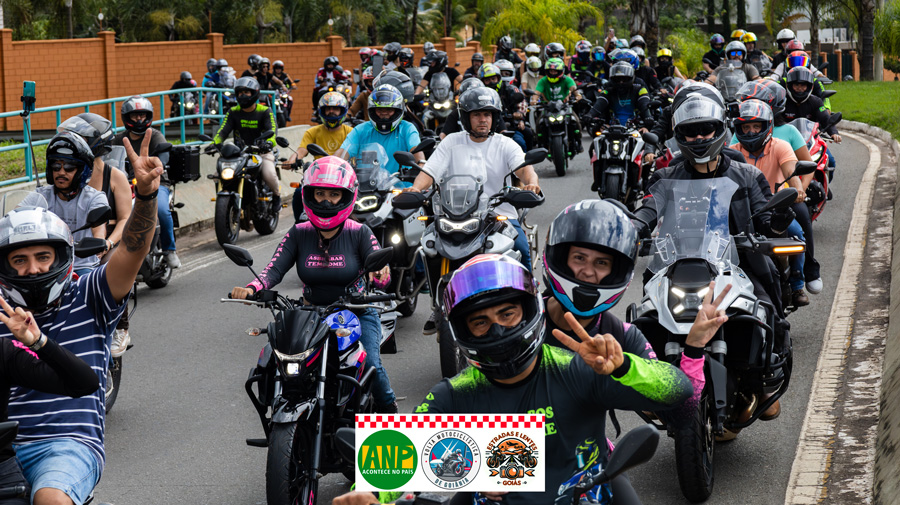 Volta Motociclística de Goiânia reúne motociclistas e celebra retorno do MotoGP à capital