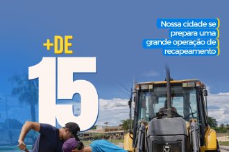 Uruaçu anuncia recapeamento asfáltico com R$ 15 milhões em parceria com Governo do Estado