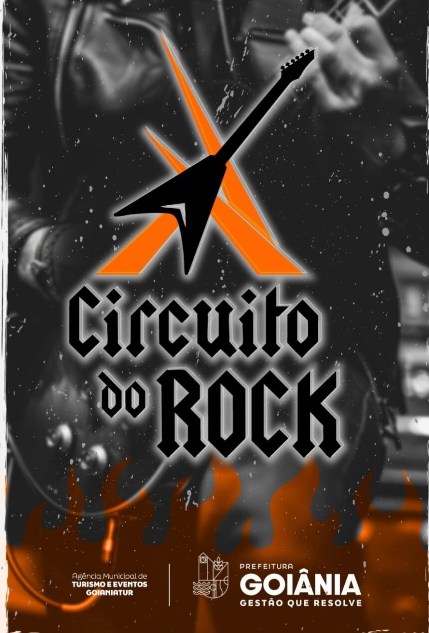 Shows gratuitos do Circuito do Rock continuam em abril com performances em Goiânia e artistas locais em destaque