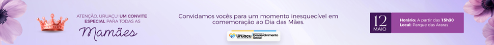 Banner convite Dia das Mães Uruaçu