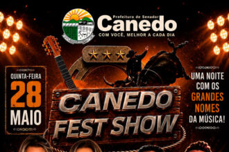 Canedo Fest Show 2026 começa nesta quinta em Senador Canedo com rodeio, shows e entrada solidária