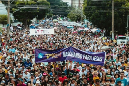 Uruaçu celebra 95 anos com a primeira Marcha Para Jesus no município