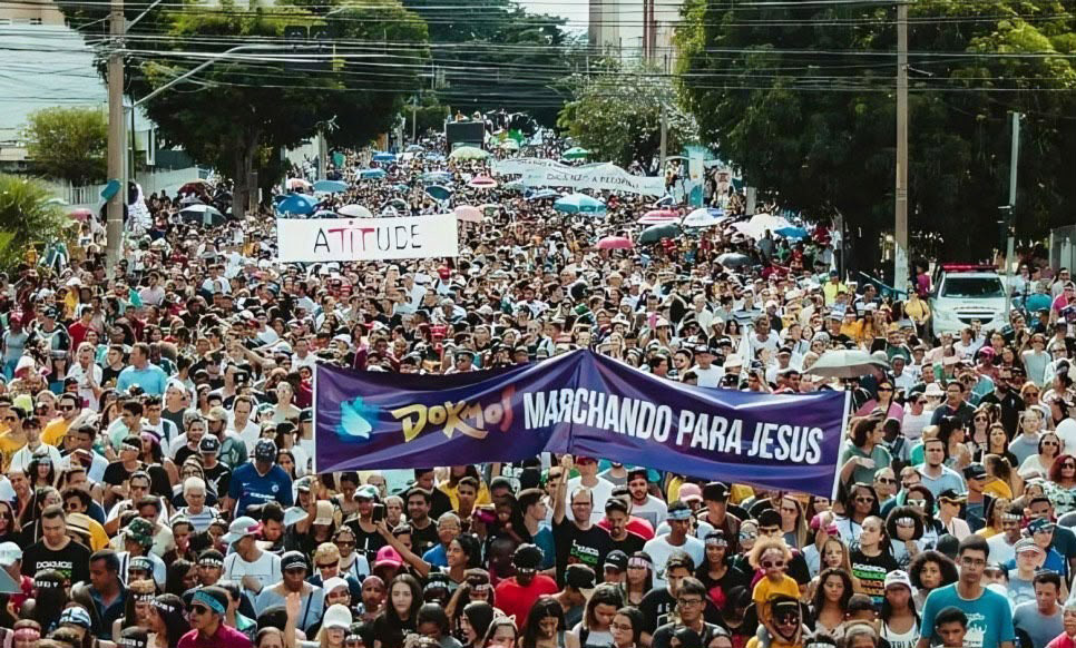 Itumbiara recebe neste sábado a 27ª Marcha para Jesus e deve reunir milhares de fiéis