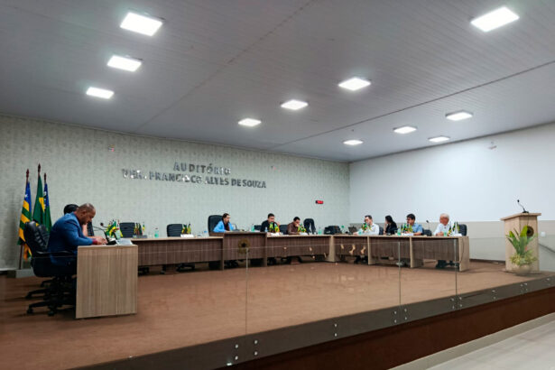 Câmara de Hidrolândia realiza última sessão antes do recesso de julho