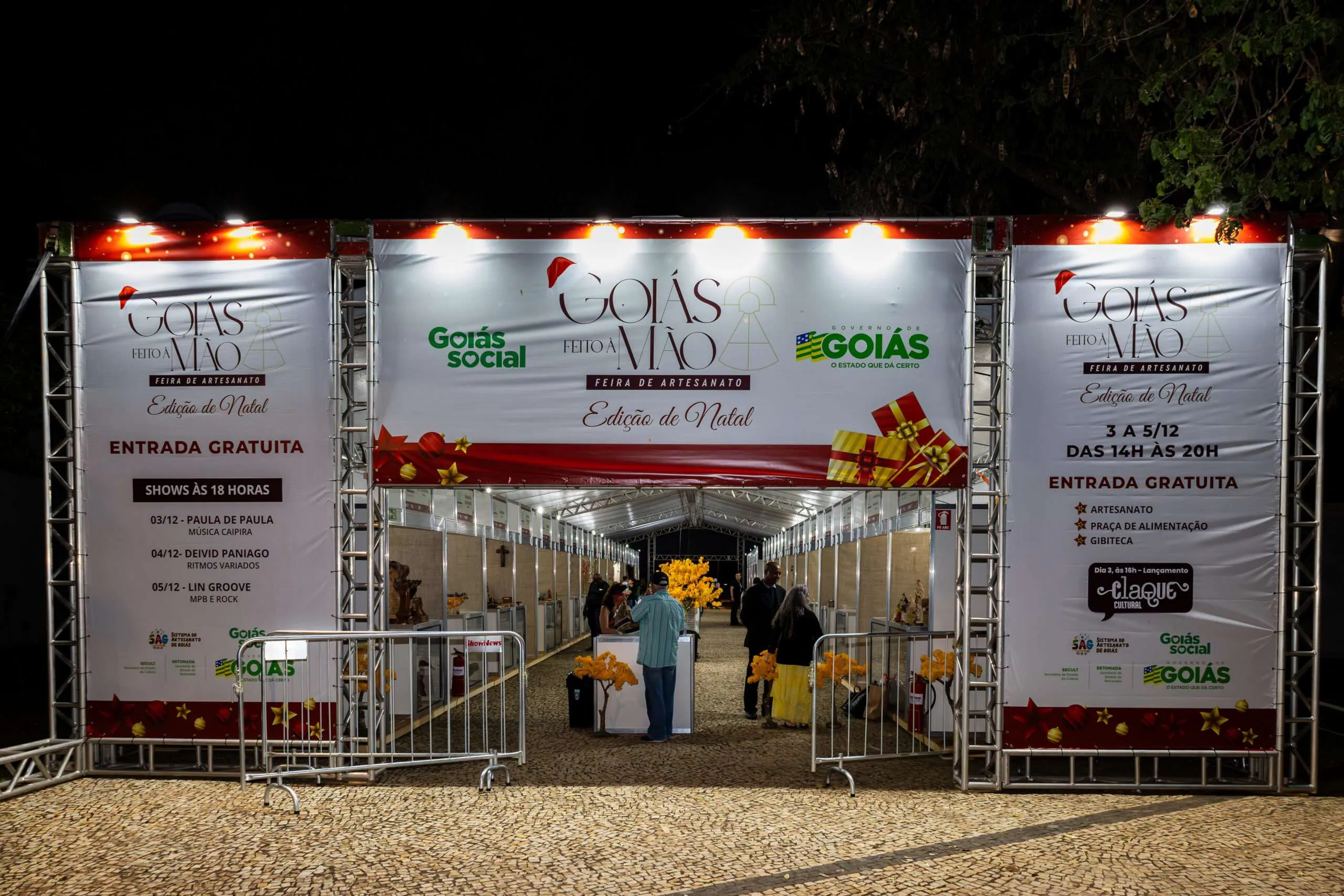 Goiás Feito à Mão: Natal com Cultura e Artesanato na Praça Cívica Goiás Feito à Mão: Natal com Cultura e Artesanato na Praça Cívica