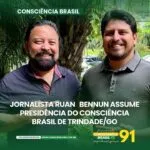 Ruan Bennun Assumiu a Presidência Municipal do Movimento Consciência Brasil em Trindade-GO: Uma Nova Etapa na Carreira Política e Jornalística Ruan Bennun Assumiu a Presidência Municipal do Movimento Consciência Brasil em Trindade-GO: Uma Nova Etapa na Carreira Política e Jornalística
