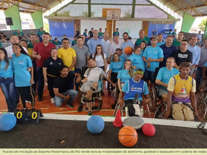 Esporte e Inclusão: Rio Verde recebe o primeiro Núcleo de Iniciação ao Esporte Paralímpico de Goiás Esporte e Inclusão: Rio Verde recebe o primeiro Núcleo de Iniciação ao Esporte Paralímpico de Goiás